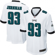 Men's Nike Philadelphia Eagles #93 Timmy Jernigan Game White NFL Jersey