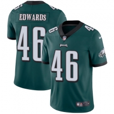 Youth Nike Philadelphia Eagles #46 Herman Edwards Midnight Green Team Color Vapor Untouchable Limited Player NFL Jersey
