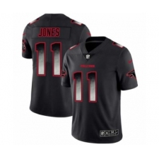 Men Atlanta Falcons #11 Julio Jones Black Smoke Fashion Limited Jersey