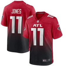 Men's Atlanta Falcons #11 Julio Jones Nike Red 2nd Alternate Limited Jersey
