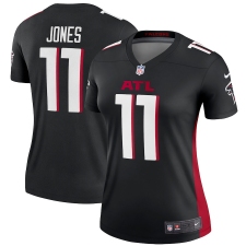 Women's Atlanta Falcons #11 Julio Jones Nike Black Legend Jersey