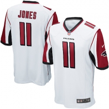 Youth Nike Atlanta Falcons #11 Julio Jones Game White NFL Jersey