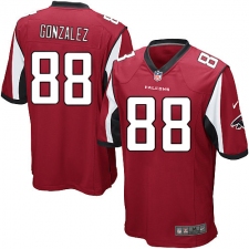 Men's Nike Atlanta Falcons #88 Tony Gonzalez Game Red Team Color NFL Jersey