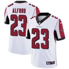 Youth Nike Atlanta Falcons #23 Robert Alford Elite White NFL Jersey
