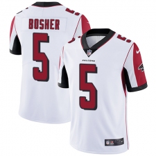 Youth Nike Atlanta Falcons #5 Matt Bosher White Vapor Untouchable Limited Player NFL Jersey