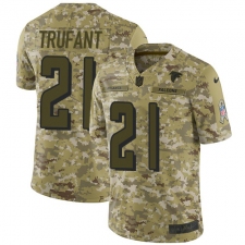 Youth Nike Atlanta Falcons #21 Desmond Trufant Limited Camo 2018 Salute to Service NFL Jersey