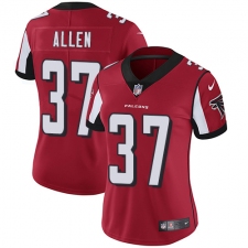 Women's Nike Atlanta Falcons #37 Ricardo Allen Elite Red Team Color NFL Jersey