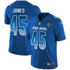 Youth Nike Atlanta Falcons #45 Deion Jones Limited Royal Blue 2018 Pro Bowl NFL Jersey