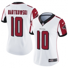 Women's Nike Atlanta Falcons #10 Steve Bartkowski Elite White NFL Jersey
