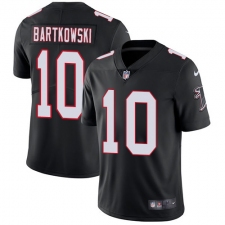 Youth Nike Atlanta Falcons #10 Steve Bartkowski Elite Black Alternate NFL Jersey