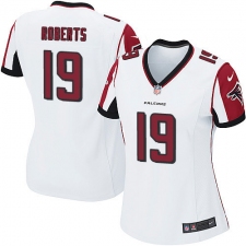 Women's Nike Atlanta Falcons #19 Andre Roberts Game White NFL Jersey