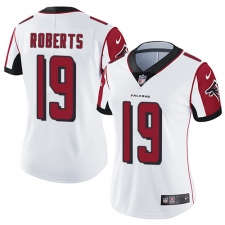 Women's Nike Atlanta Falcons #19 Andre Roberts White Vapor Untouchable Limited Player NFL Jersey