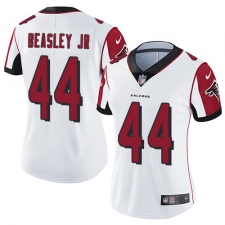 Women's Nike Atlanta Falcons #44 Vic Beasley Elite White NFL Jersey