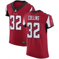 Men's Nike Atlanta Falcons #32 Jalen Collins Red Team Color Vapor Untouchable Elite Player NFL Jersey