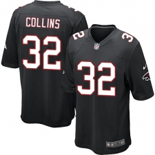 Youth Nike Atlanta Falcons #32 Jalen Collins Game Black Alternate NFL Jersey