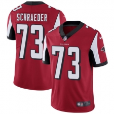 Youth Nike Atlanta Falcons #73 Ryan Schraeder Elite Red Team Color NFL Jersey