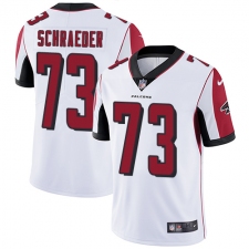 Youth Nike Atlanta Falcons #73 Ryan Schraeder Elite White NFL Jersey