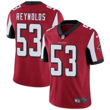 Men's Nike Atlanta Falcons #53 LaRoy Reynolds Red Team Color Vapor Untouchable Limited Player NFL Jersey