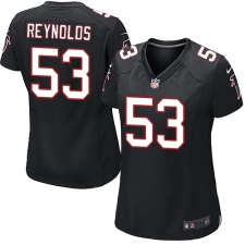 Women's Nike Atlanta Falcons #53 LaRoy Reynolds Game Black Alternate NFL Jersey