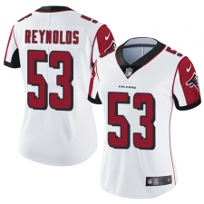Women's Nike Atlanta Falcons #53 LaRoy Reynolds White Vapor Untouchable Limited Player NFL Jersey