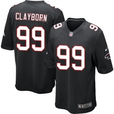 Men's Nike Atlanta Falcons #99 Adrian Clayborn Game Black Alternate NFL Jersey