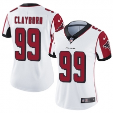 Women's Nike Atlanta Falcons #99 Adrian Clayborn Elite White NFL Jersey