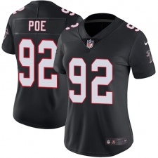 Women's Nike Atlanta Falcons #92 Dontari Poe Elite Black Alternate NFL Jersey