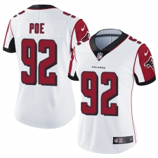 Women's Nike Atlanta Falcons #92 Dontari Poe Elite White NFL Jersey