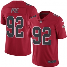 Youth Nike Atlanta Falcons #92 Dontari Poe Limited Red Rush Vapor Untouchable NFL Jersey