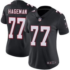Women's Nike Atlanta Falcons #77 Ra'Shede Hageman Black Alternate Vapor Untouchable Limited Player NFL Jersey