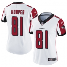 Women's Nike Atlanta Falcons #81 Austin Hooper Elite White NFL Jersey