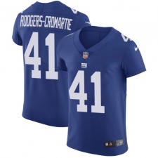 Men's Nike New York Giants #41 Dominique Rodgers-Cromartie Elite Royal Blue Team Color NFL Jersey