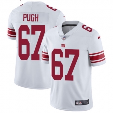 Youth Nike New York Giants #67 Justin Pugh Elite White NFL Jersey