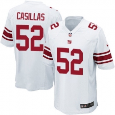 Men's Nike New York Giants #52 Jonathan Casillas Game White NFL Jersey
