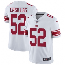 Youth Nike New York Giants #52 Jonathan Casillas Elite White NFL Jersey