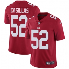 Youth Nike New York Giants #52 Jonathan Casillas Red Alternate Vapor Untouchable Limited Player NFL Jersey