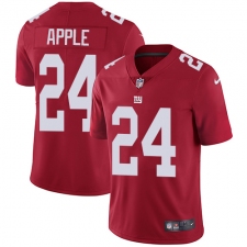 Men's Nike New York Giants #24 Eli Apple Red Alternate Vapor Untouchable Limited Player NFL Jersey