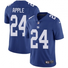 Men's Nike New York Giants #24 Eli Apple Royal Blue Team Color Vapor Untouchable Limited Player NFL Jersey