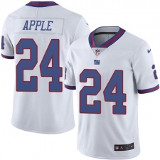Youth Nike New York Giants #24 Eli Apple Limited White Rush Vapor Untouchable NFL Jersey