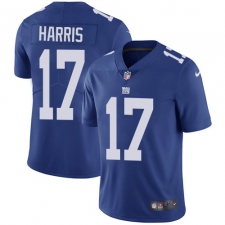 Youth Nike New York Giants #17 Dwayne Harris Royal Blue Team Color Vapor Untouchable Limited Player NFL Jersey