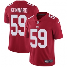 Youth Nike New York Giants #59 Devon Kennard Elite Red Alternate NFL Jersey