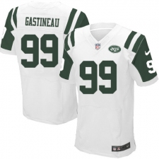 Men's Nike New York Jets #99 Mark Gastineau Elite White NFL Jersey