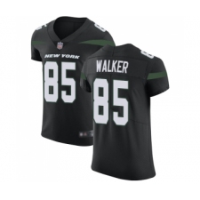 Men's New York Jets #85 Wesley Walker Black Alternate Vapor Untouchable Elite Player Football Jersey