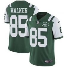 Youth Nike New York Jets #85 Wesley Walker Elite Green Team Color NFL Jersey