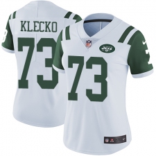 Women's Nike New York Jets #73 Joe Klecko Elite White NFL Jersey