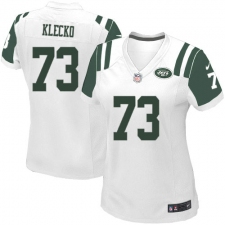 Women's Nike New York Jets #73 Joe Klecko Game White NFL Jersey