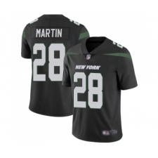 Youth New York Jets #28 Curtis Martin Black Alternate Vapor Untouchable Limited Player Football Jersey