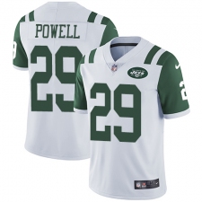 Youth Nike New York Jets #29 Bilal Powell Elite White NFL Jersey