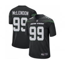 Men's New York Jets #99 Steve McLendon Game Black Alternate Football Jersey