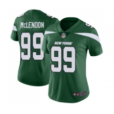 Women's New York Jets #99 Steve McLendon Green Team Color Vapor Untouchable Limited Player Football Jersey